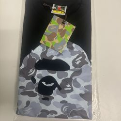 Bape ABC shirt ‘black blue”