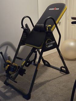 Ironman Inversion Table Like New Condition