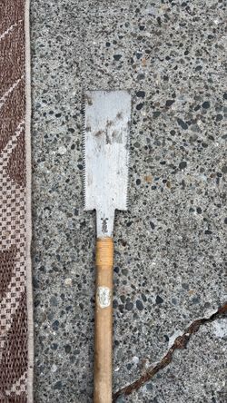 Vintage Japanese pull saw
