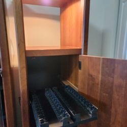 Hard Wood Book Cabinet