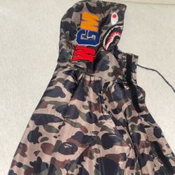 Bape x Trench Hoodie
