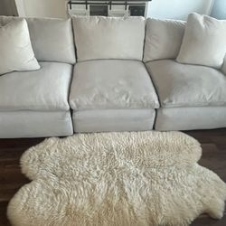 Sectional With Ottomans 