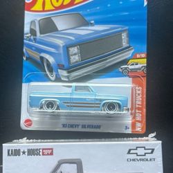 Kaido⭐️House Chevy Silverado and Hot wheel 83 Chevy