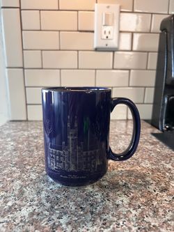 Academia Old Main Franklin & Marshall College Blue Ceramic Mug