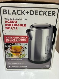 Calentador de agua eléctrica nueva en caja Open box, pero en condición nueva  from Macy’s
