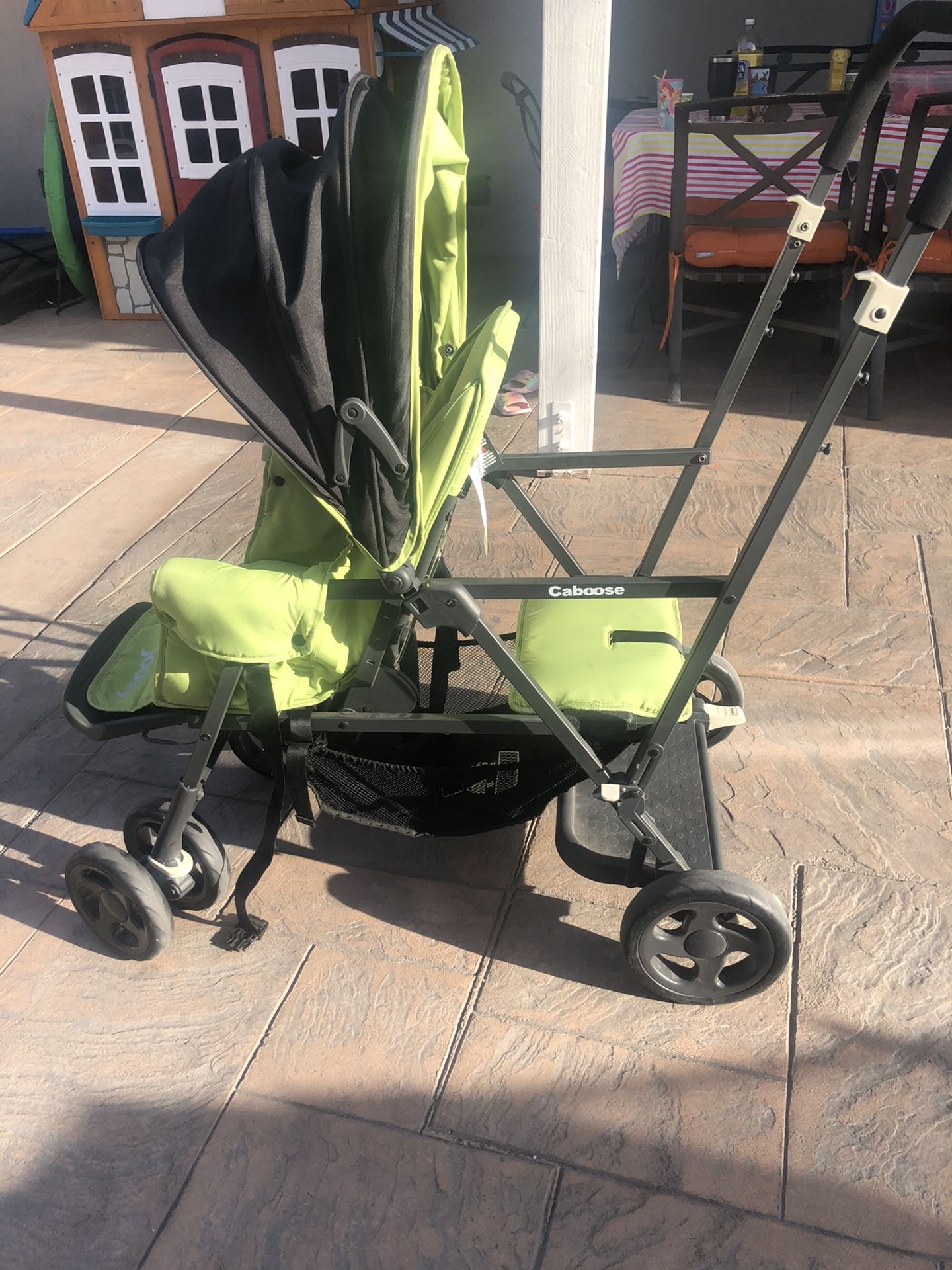 Double Stroller Joovy Caboose - GREAT condition
