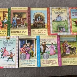 The Little House Books Boxed Set - 9 Books (Laura Ingalls Wilder) 9-book paperback set 