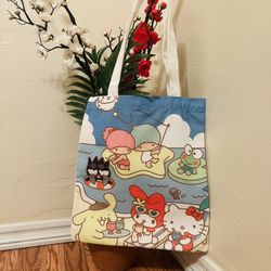 Hello Kitty And Friends Tote Bag 
