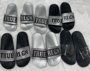 NEW WOMEN TRUE RELIGION SLIDES