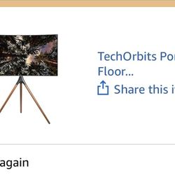 Portable TV Floor Stand 