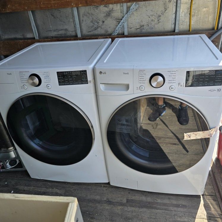 Washer And ELECTRIC DRYER