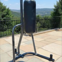 Punching bag and Stand