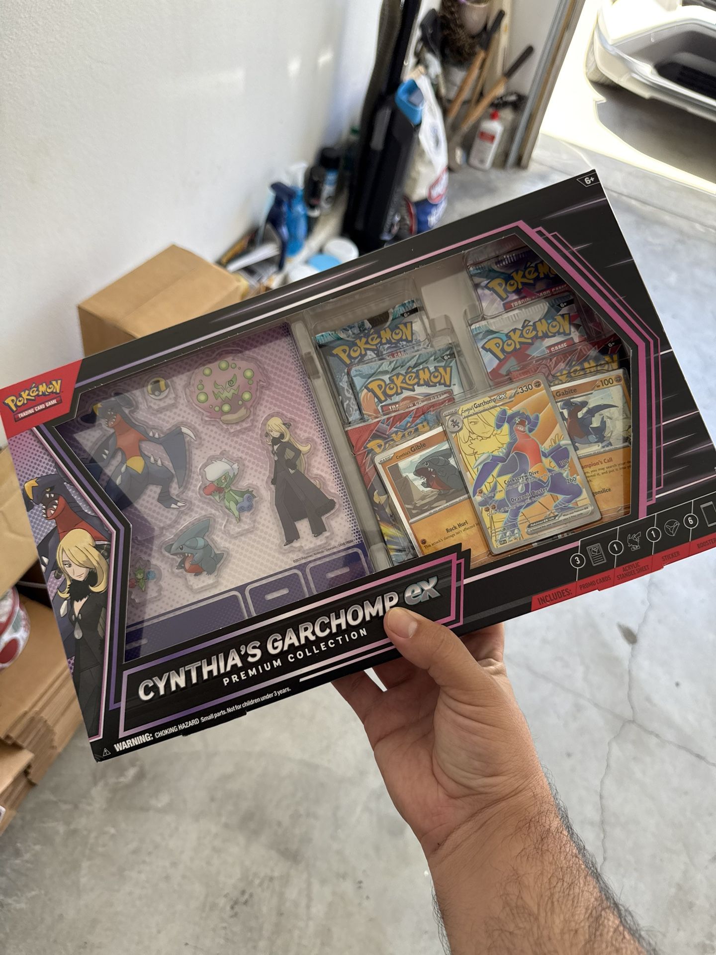 Cynthia’s garchomp collection box