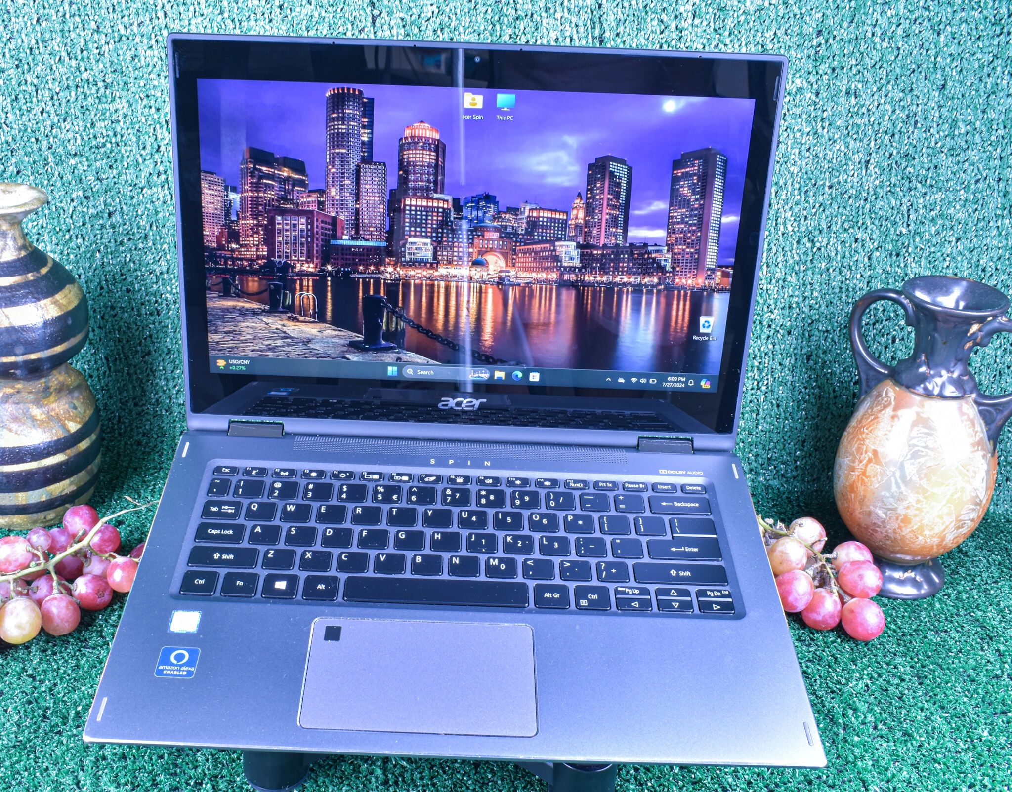Acer Spin 5 Series 2in1 Intel (R) Core(TM) i7-8550U (QUAD-CORE) 1.80Ghz – 8GB(RAM) (REFURBISHED)