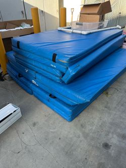 Blue Used Mats