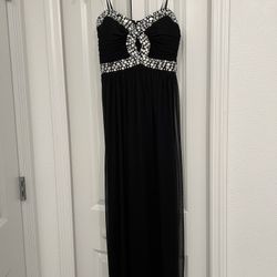 Long Black Dress Almost New 