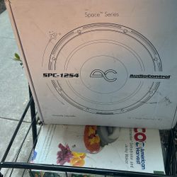 Audio control Spec-12S4 12inch Single Voice Coil/4ohms
