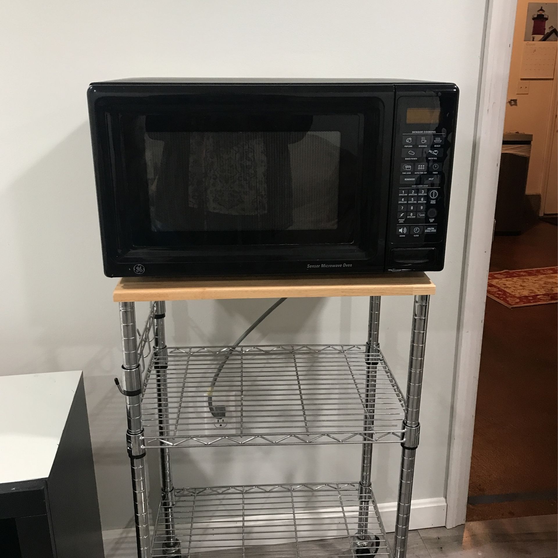 Microwave With Stand 