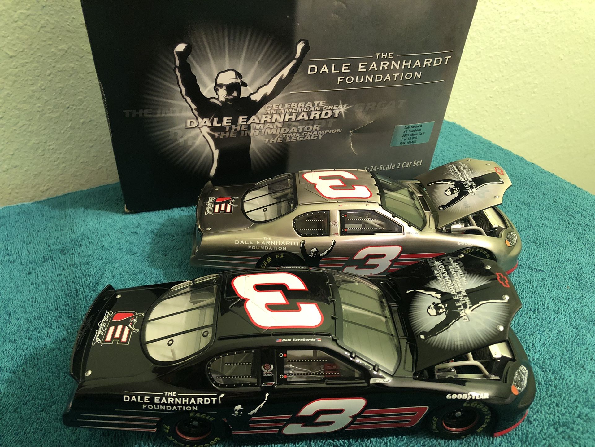 Dale Earnhardt Foundation 1:24 2 Car Set