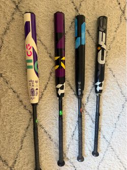 2026-2025-2024-2023 demarini cf series all 4 bats from the last four years fast pitch 33-24 -9