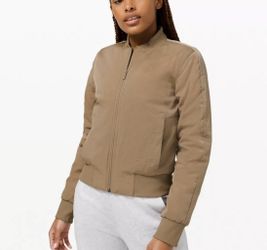 Bomber sale jacket lululemon