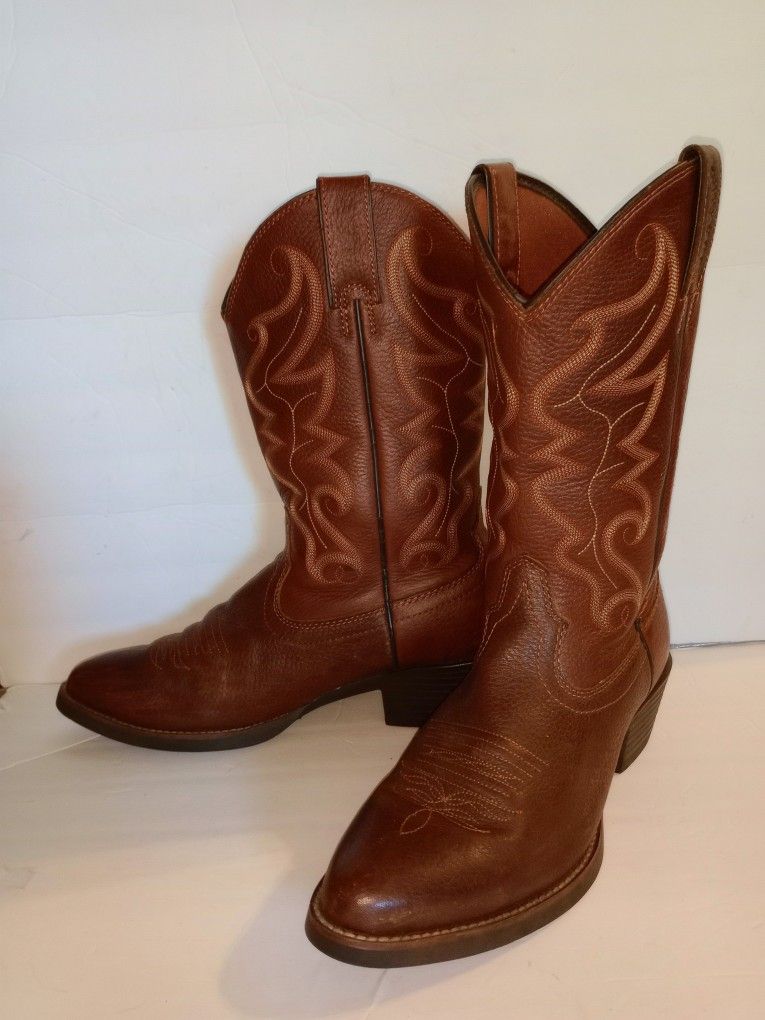 Men's Justin Cowboy Boots Size 9