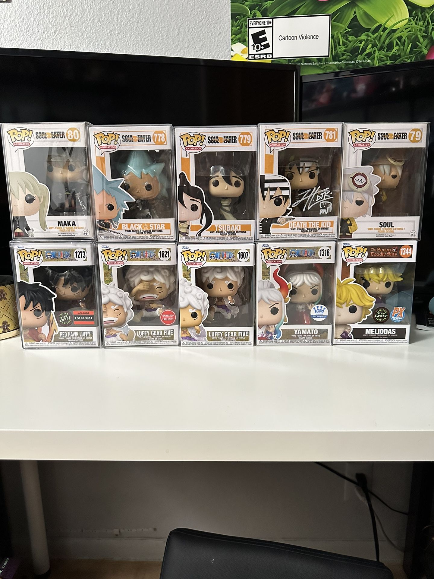 Anime/disney/ Pokemon Funko Pops