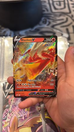 Blaziken V Pokémon card rare