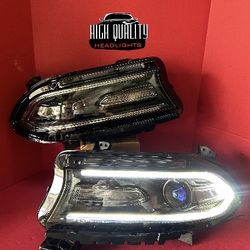 Dodge Charger 2015. 2022 Headlights.