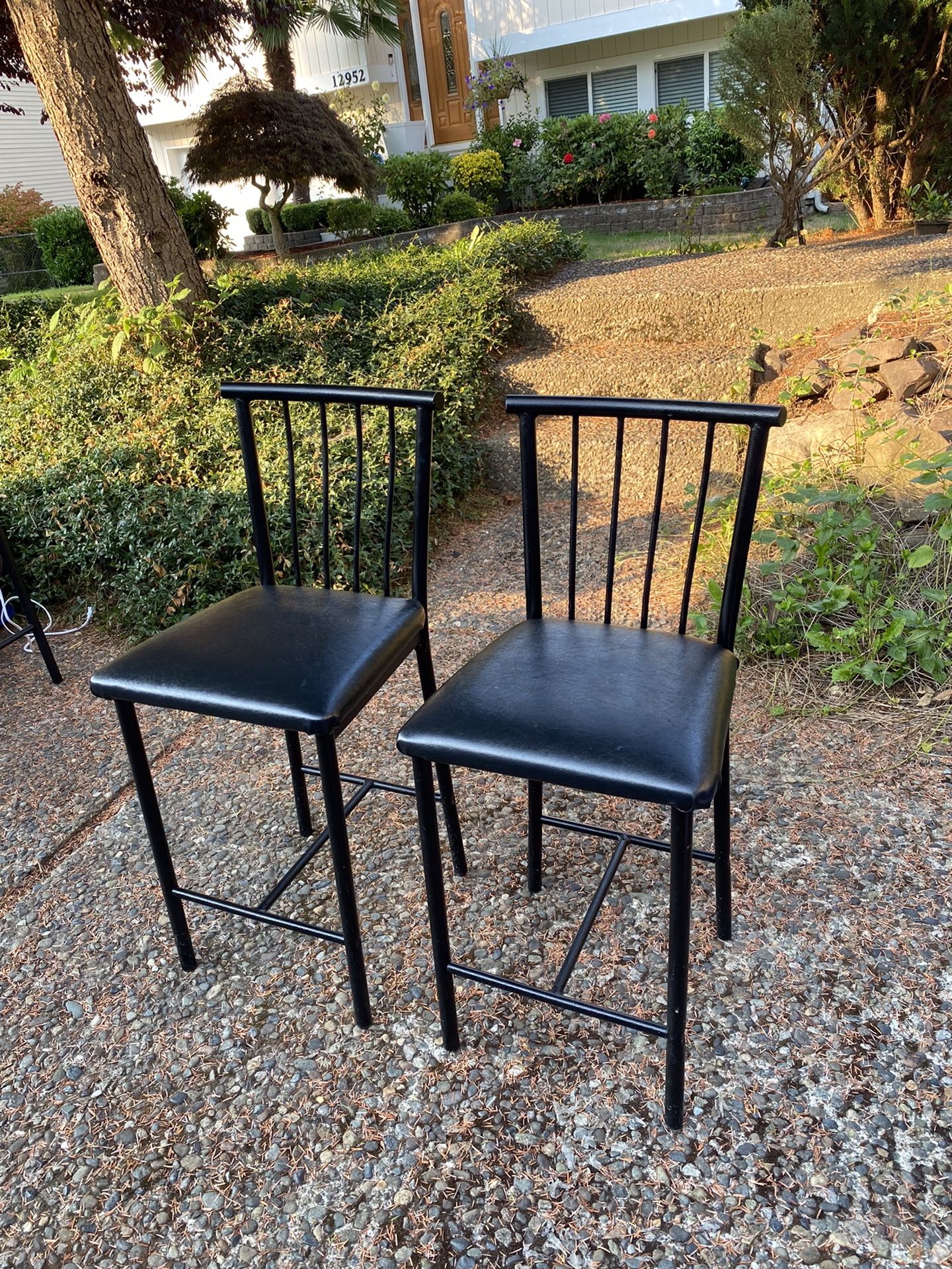 Leather Barstools