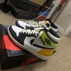 Volt Gold Jordan 1s