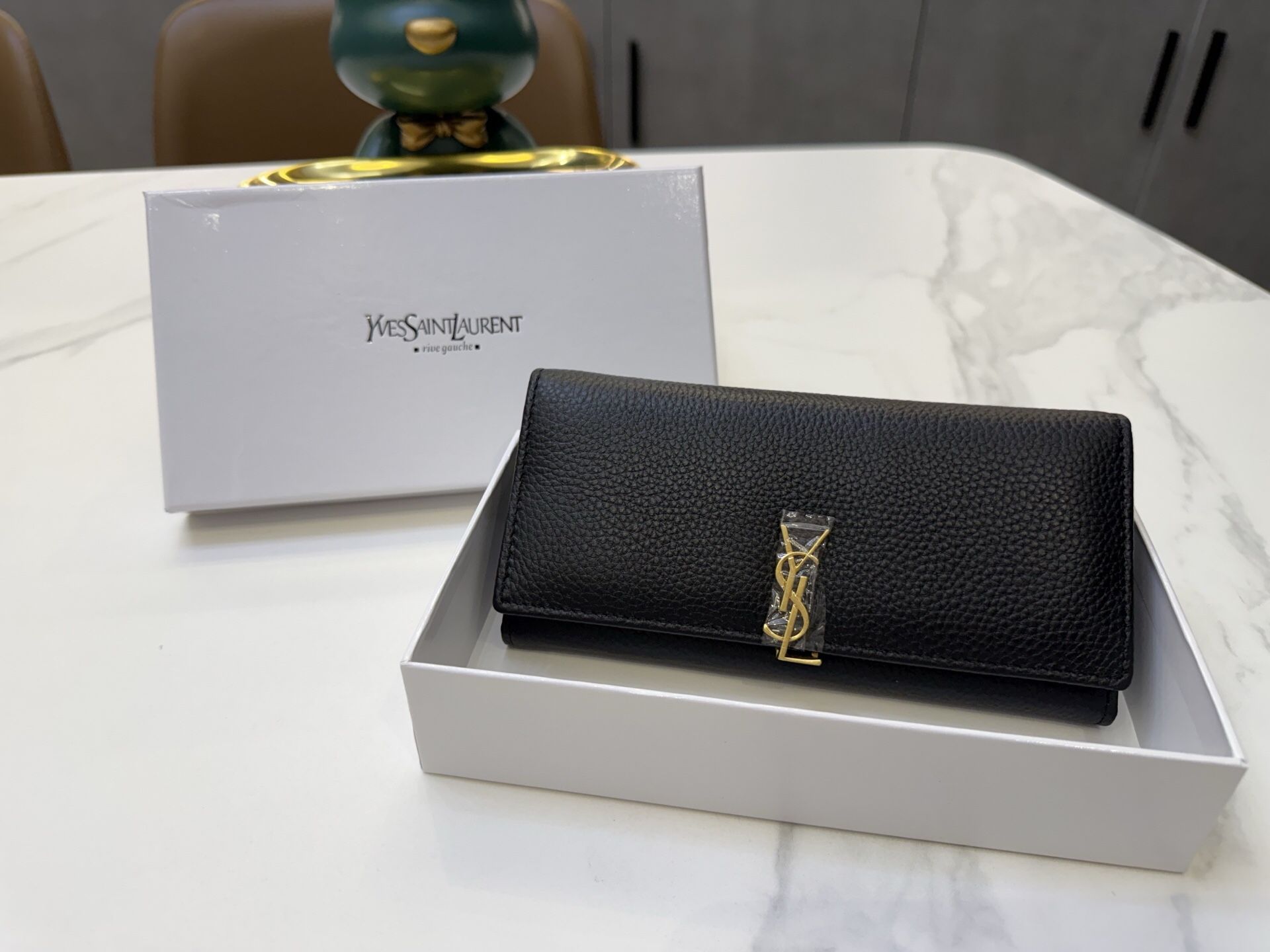 YSL Leather Wallet 