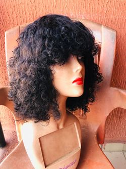 Curly Fringe Unit.
