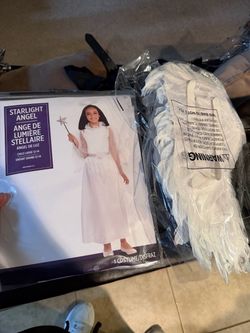 Angel girls kids Halloween costume Large 12-14