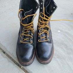 Red WING Work Boots 