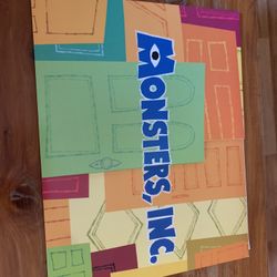 Monsters Inc. Disney Lithographs