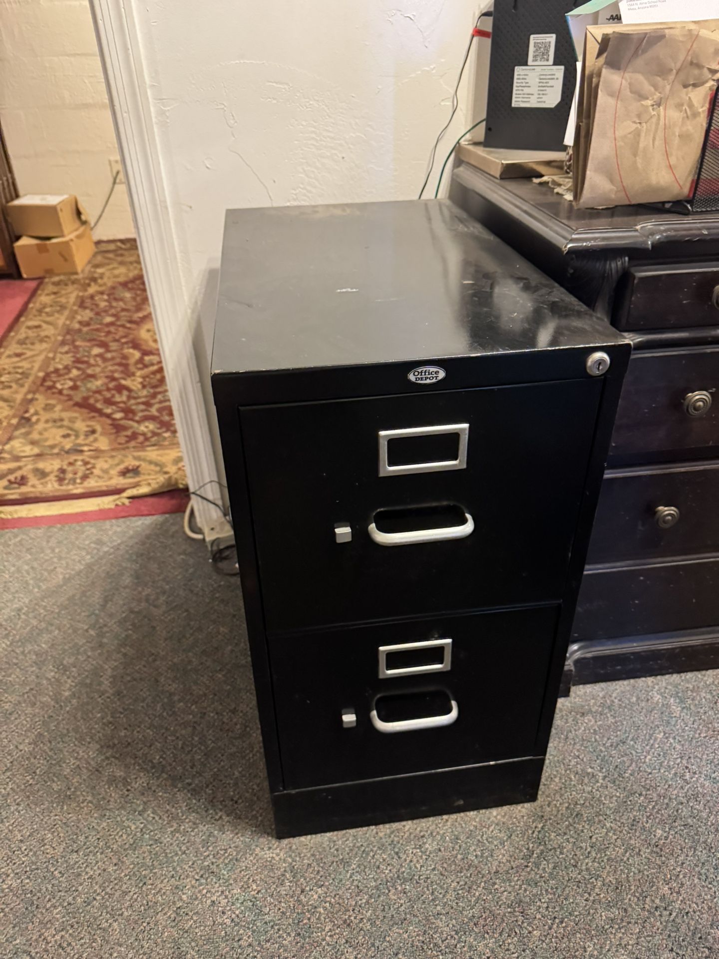 Two Drawer File Cabinet