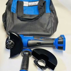 Kobalt 5-in 24-volt Paddle Switch Brushless Cordless Angle Grinder (Tool Only)