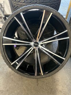 24 inch rims and tires