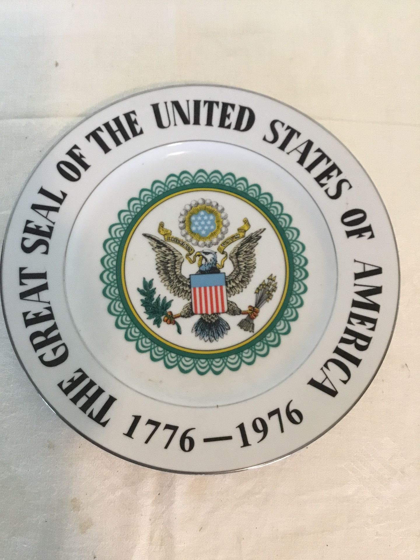 The Great Seal Of The United States Of America Ceramic Decorative