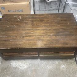 Real Wood Coffee Table (HEAVY)