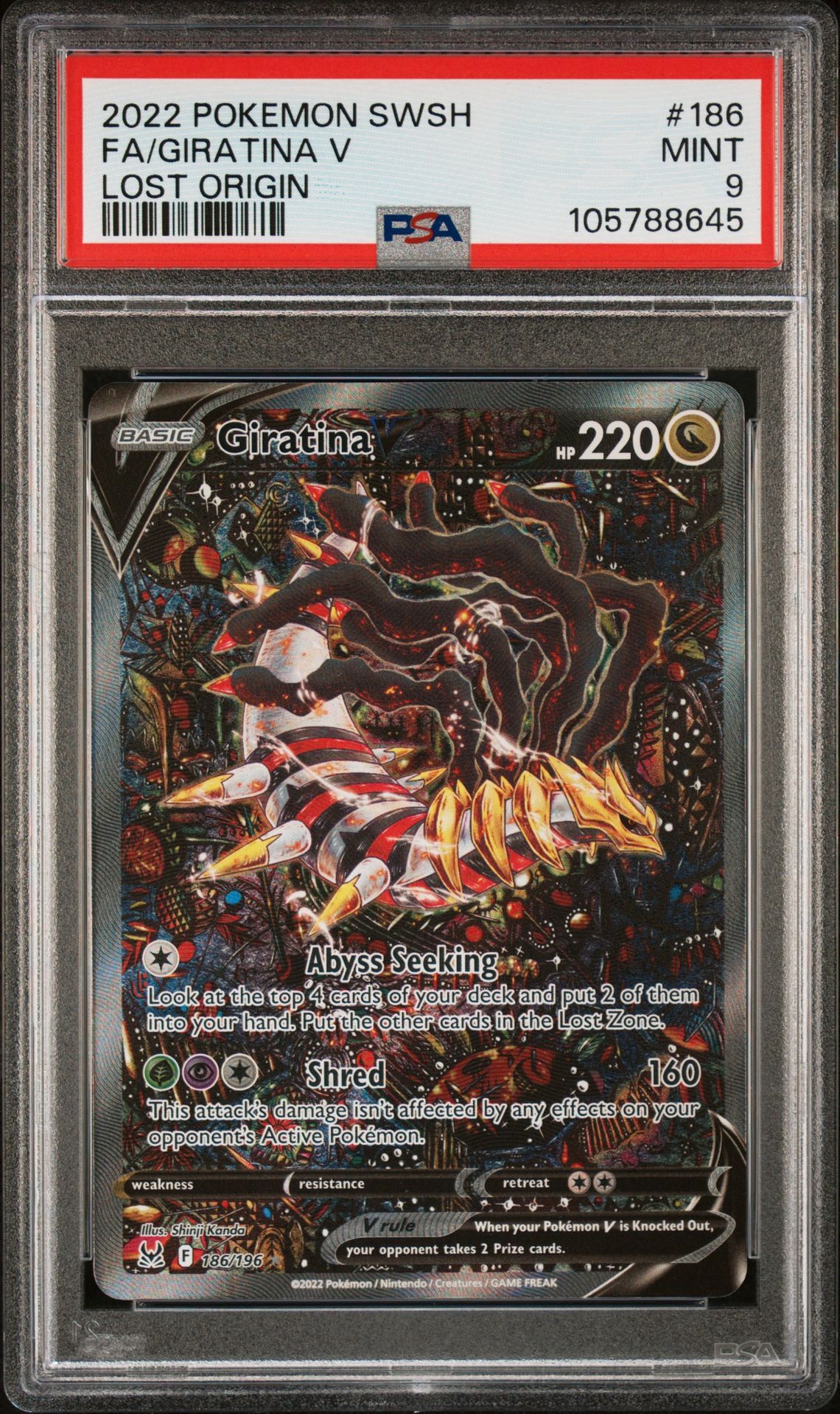 Giratina 186 Psa 9