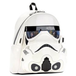 Star Wars Stormtrooper Loungefly Mini Backpack Purse
