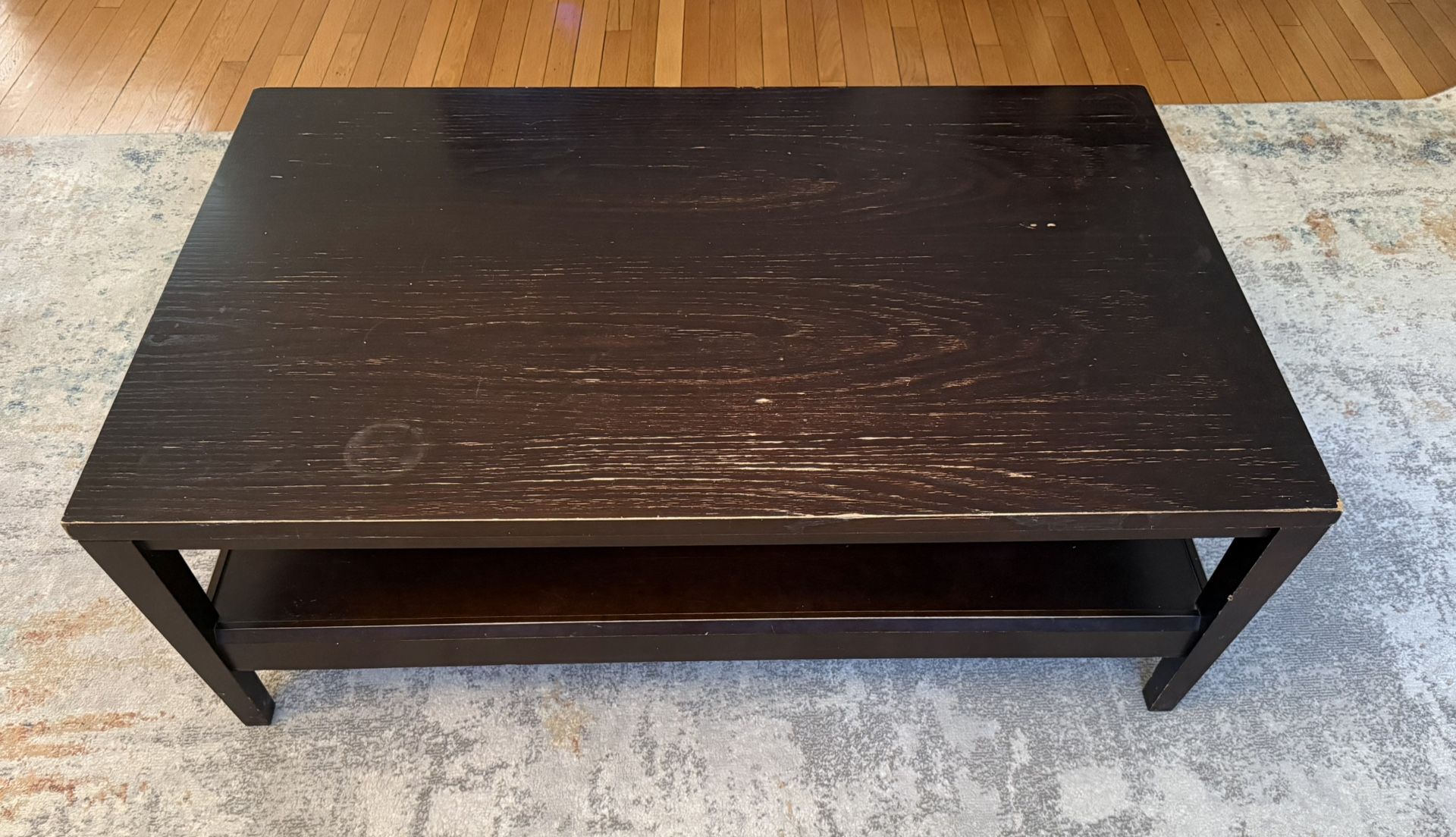 Sturdy Wooden Coffee Table