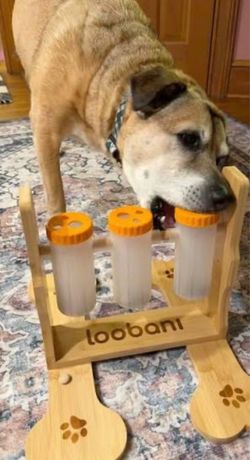 Looban Wooden Dog Puzzle