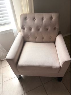 Beige Armchair
