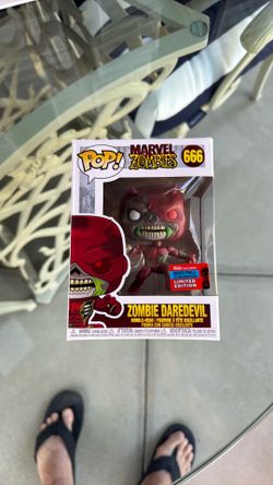 Funko Pop marvel zombies- zombie daredevil convention exclusive