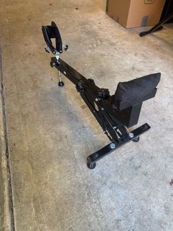 Shooting rest for sighting in rifles.