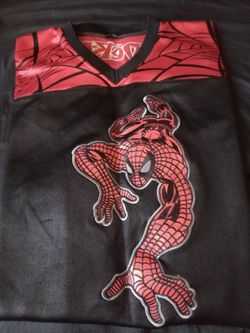 Vintage Spiderman Hockey Jersey