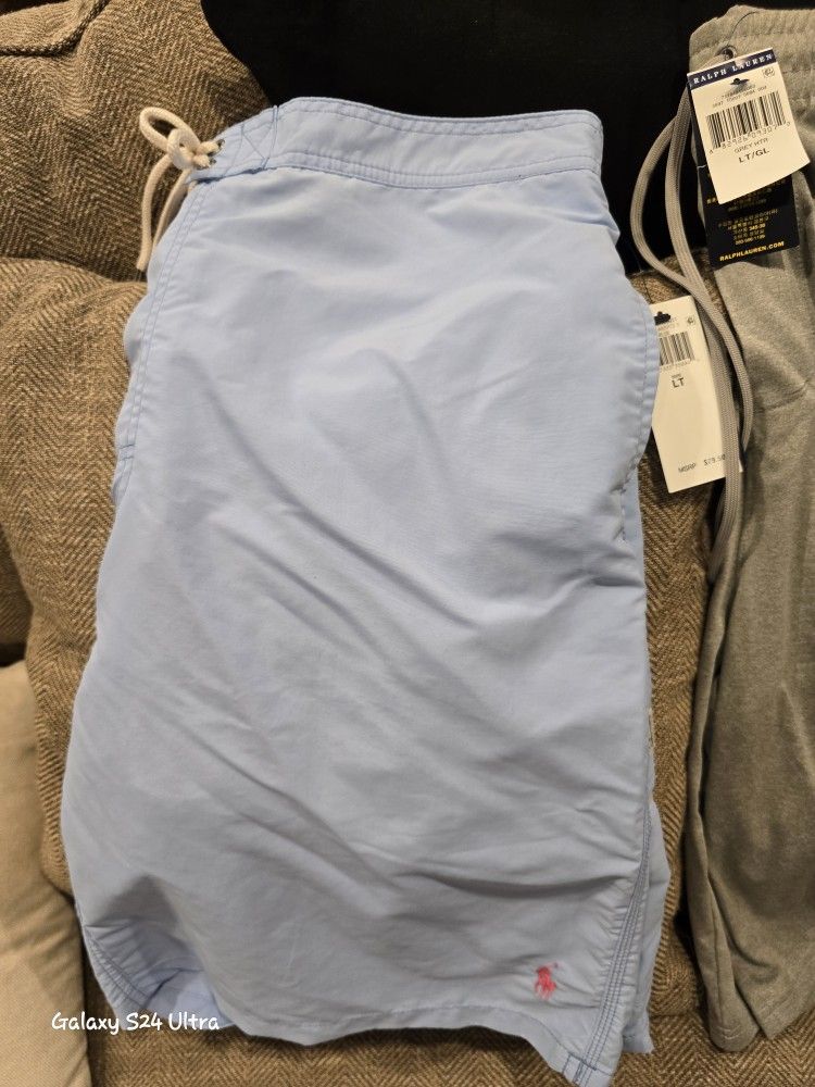 Polo Ralph Lauren Swim Shorts Size Lt 